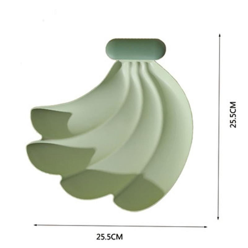 2 stk bananform snack tallerken snack fad tør frugt mad bakke husholdning plast serverings tallerken til hjemmet