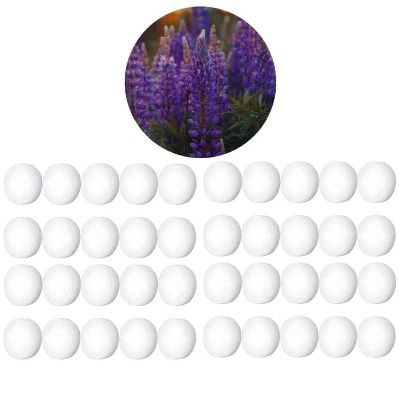 5-40pcs Air Freshener Replacement Tablet Refill Solid Perfume Flavor for Car Air Vent Fragrances Diffuser Air Purifier Ashtray: COLOR