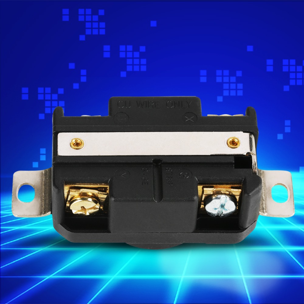 Priză de 30 amperi nema  l14-30r , 125v/250v poli 3 4 fire, cu blocare prin răsucire, montare încastrată, priză de generator pentru sarcini mari