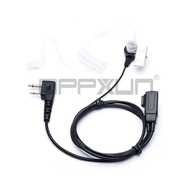 Air Tube Acoustic 2 Pin Headset Earphone for Radio ICOM IC V8 V82 V80 V85 H2 H6 F4G F3GS F11 F3001 F31 F4008 F3021 F43GS 4088A