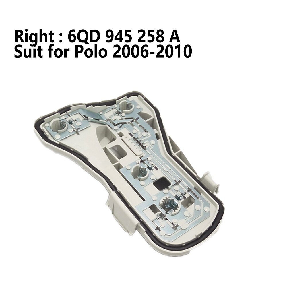 Nuova Destra e Sinistra Posteriore Fanale Posteriore Circuito per Il VW polo 2006-2010 6QD 945 257 UN 6QD 945 258 UN 6QD945257A 6QD945258A 6Q0945257A: giusto