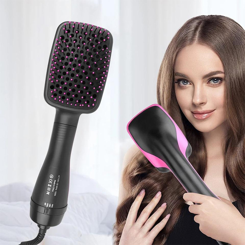 Heißluftgebläse Haartrockner Bürste Fön Pinsel Styler für rotierende Glättbürste Trockner Günstiger Haartrockner