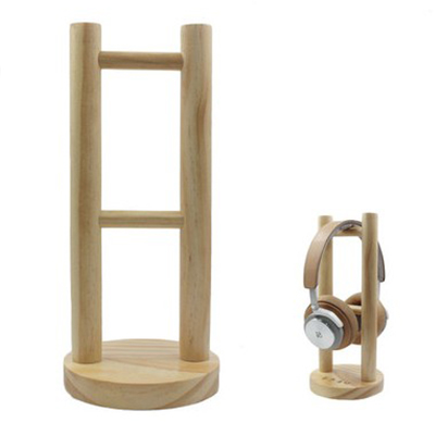 Detachable Wooden Headphone Headset Stand Double Sides Headset Display Stand Environment-friendly Game Headset Stand: headset stand-11