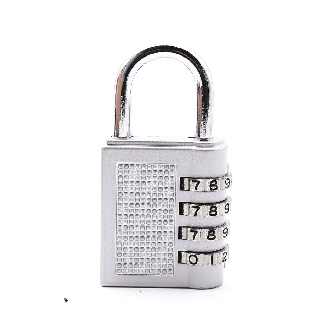 Outdoor Gym Security Code Lock, Weatherproof Security Padlock, Black, 4 Digit Combination, 80x43x14mm: mimasuo01hj-bai