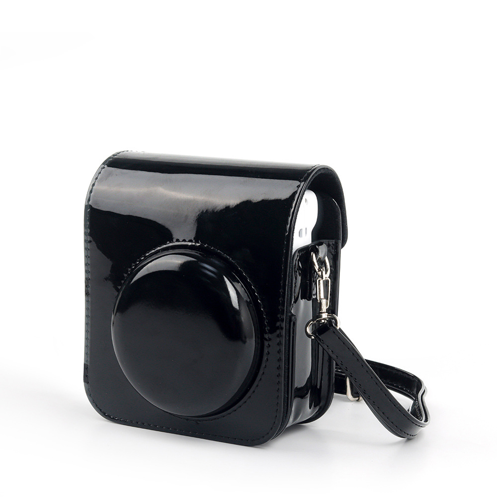 Pokrowiec na aparat do Instax Mini 12 PU skórzany pokrowiec na aparat torba na ramię aparatu akcesoria ochronne