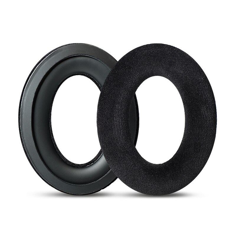 KUTOU – oreillettes en mousse pour Sennheiser PXC 350, coussinets pour écouteurs HD 380 Pro, HD300 Pro, PXC450, HME 95: Black flannel