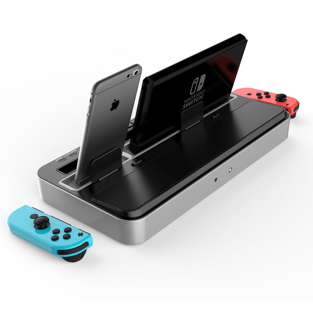 IPEGA 9119 Sound Function Multipurpose Charging Base Supports Switch/IOS/iPad/Android Seat Charging Sound