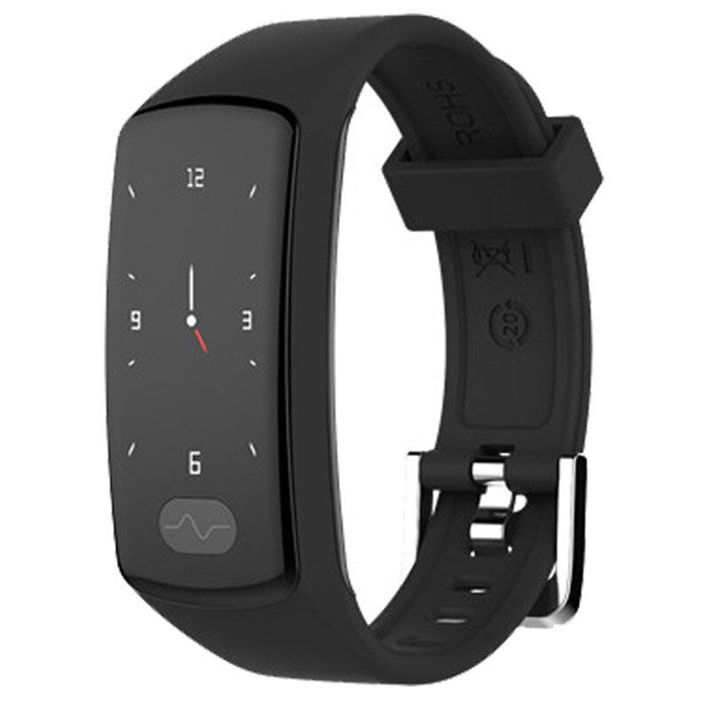 Ecg ppg  e07 smart band fitness tracker armband pulsmätare smarta armband för android ios smartphone smartband