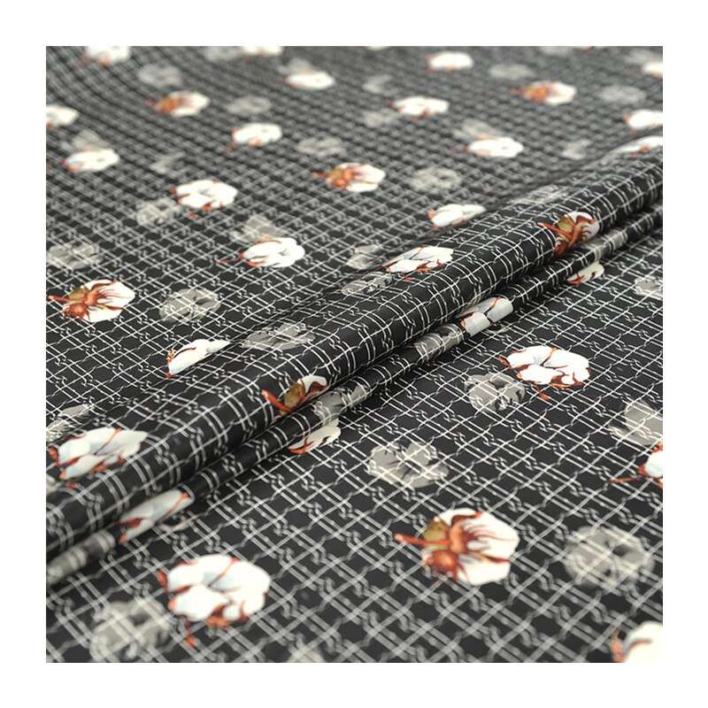 100% mulberry silk double joe fabric cloth per meter 18mm width 112 cm soft women's clothing dress shirt fabric express