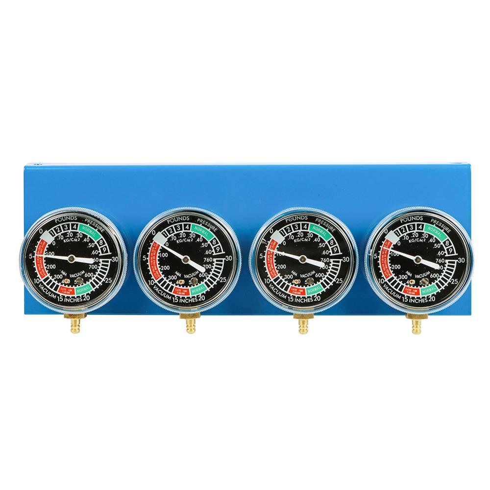 1pc 4 Cylinder Motorcycle Carburetor Fuel Vacuum Synchronizer Tool With Hose Gauge