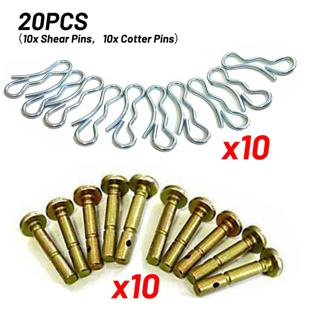 1 Set Shear Pins&amp;Cotters Cub Cadet For MTD Craftsman SnowBlowers 738-04124A 714-04040 Cub Cadet Tools Accessories