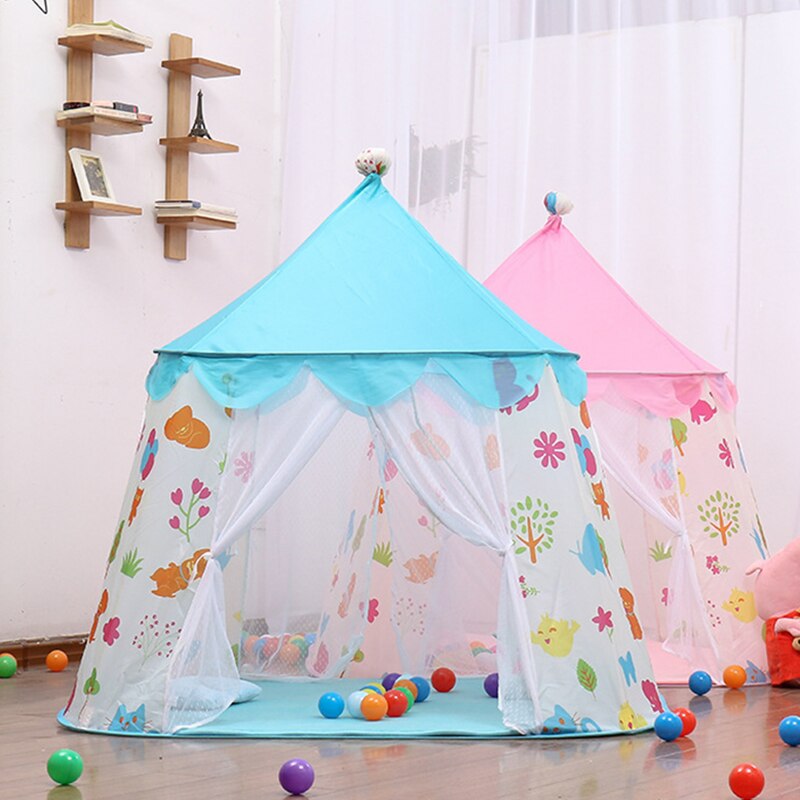 Kinderen Indoor Tent Kindje Speelhuis Prinses Meisje Jongen Speelgoed Huis Klein Huis Contract Yurt Voor Baby Verjaardag