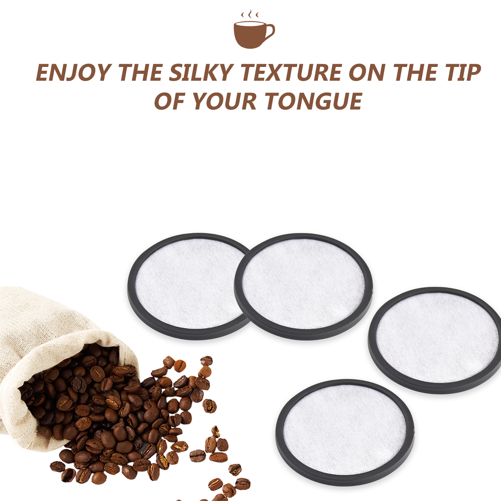 Disque de filtre à eau pour café, compatible avec Mr.Coffee, accessoire de machine, remplacement, paquet de 12