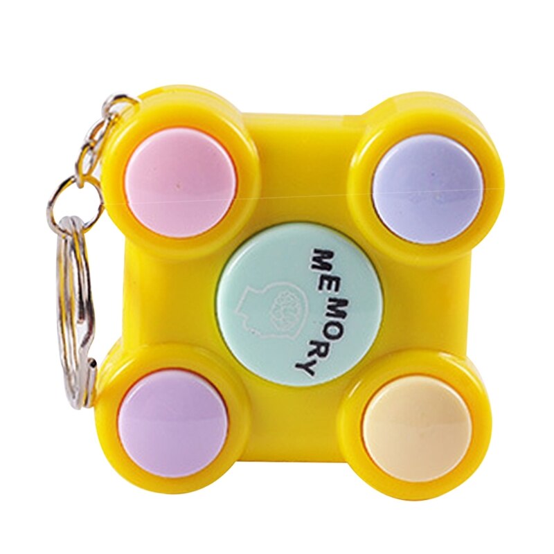 Kinderen Educatief Spel Doorbraak Oneindige Geheugen Knop Decompressie Speelgoed: YELLOW