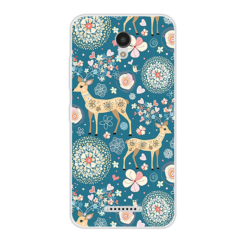 Voor Lenovo A1010 Case Cover Soft TPU Giraffe Telefoon Terug Lenovo Vibe B A2016 A1010 A20 Een Plus APlus A1010a20 A2016A40