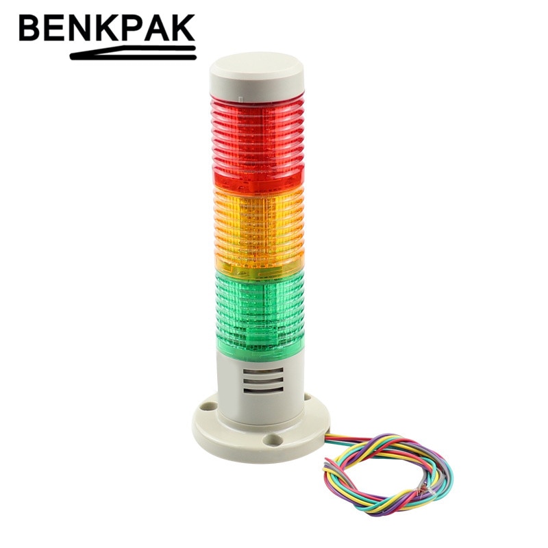 Industrial Multilayer Stack light Signal Tower Lamp Warning Light alarm caution lamp 3 layer Always light