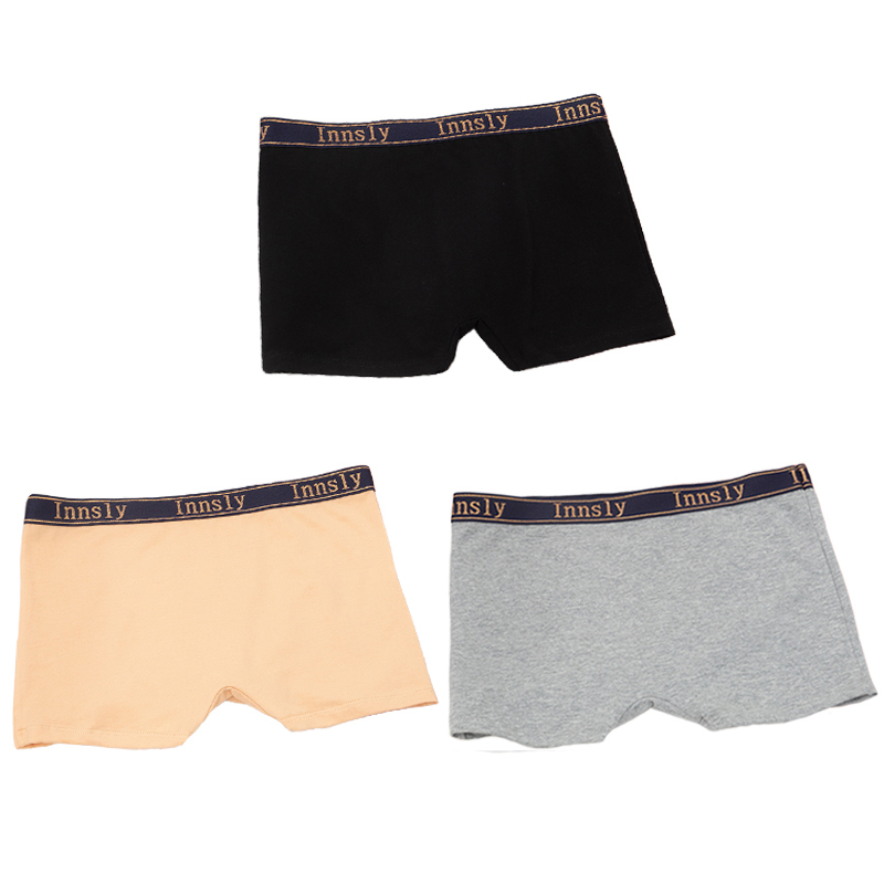 3 stks/set Vrouwen Boyshort Boxer Katoen Witte Onderbroek Elastische Big Size Slipje Vrouwelijk Ondergoed Beschermende Shorts Onder De Rok