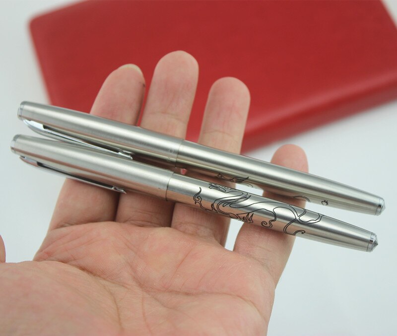 Financial tip 0.38mm Extremely fine Fountain pen Stainless steel Classic body Jinhao 911 Stationery Office school supplies 6619