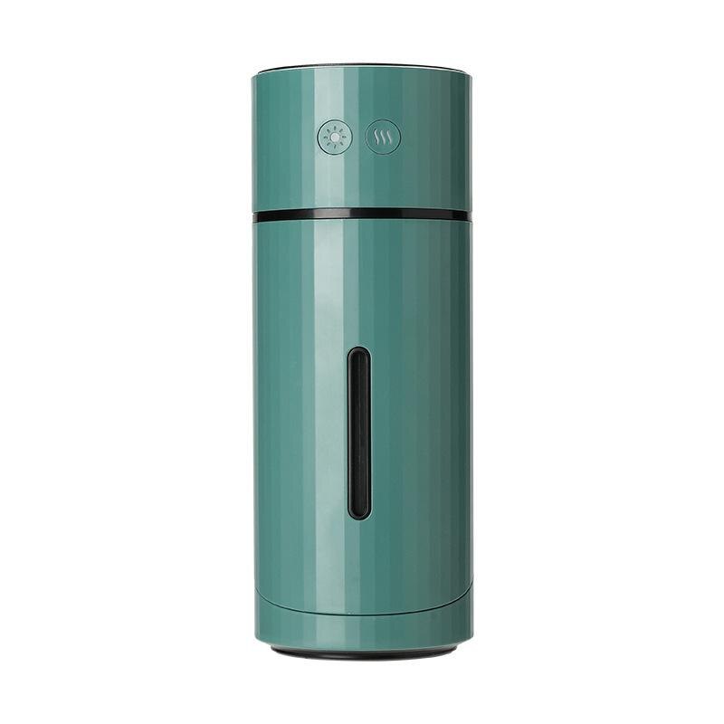 Glorystar usb laddning luftfuktare bordsskiva mini mist maker fogger för hembil: Grön