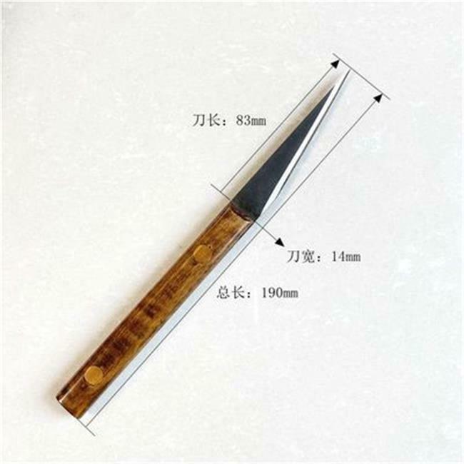 1einstellen Violine Gitarre Werkzeug Violine Messer Schnitzen Violine Cello Stahl Klinge luthier werkzeug: handhaben 14mm