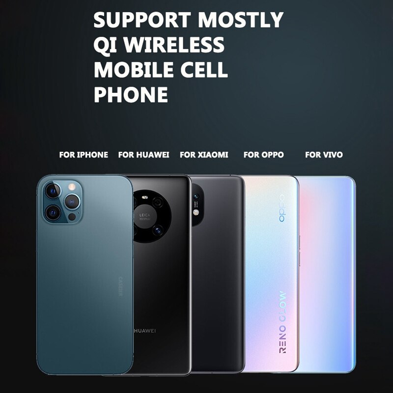FLOVEME-cargador inalámbrico magnético para iPhone 12 Pro Max, Cargador rápido Qi, batería externa para iPhone 12 Mini
