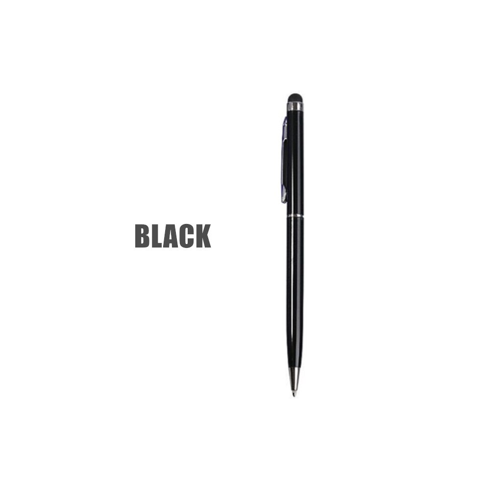 Colors Universal Touch Pen 2 in 1 Stylus Drawing Pens Screen Capacitive Screen Caneta for Tablet Phone Pencil Accessories: Black
