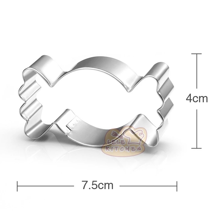 3D Pferd Cookie Cutter Edelstahl Ebene Kekse Werkzeug Backen Zubehör H331: H266