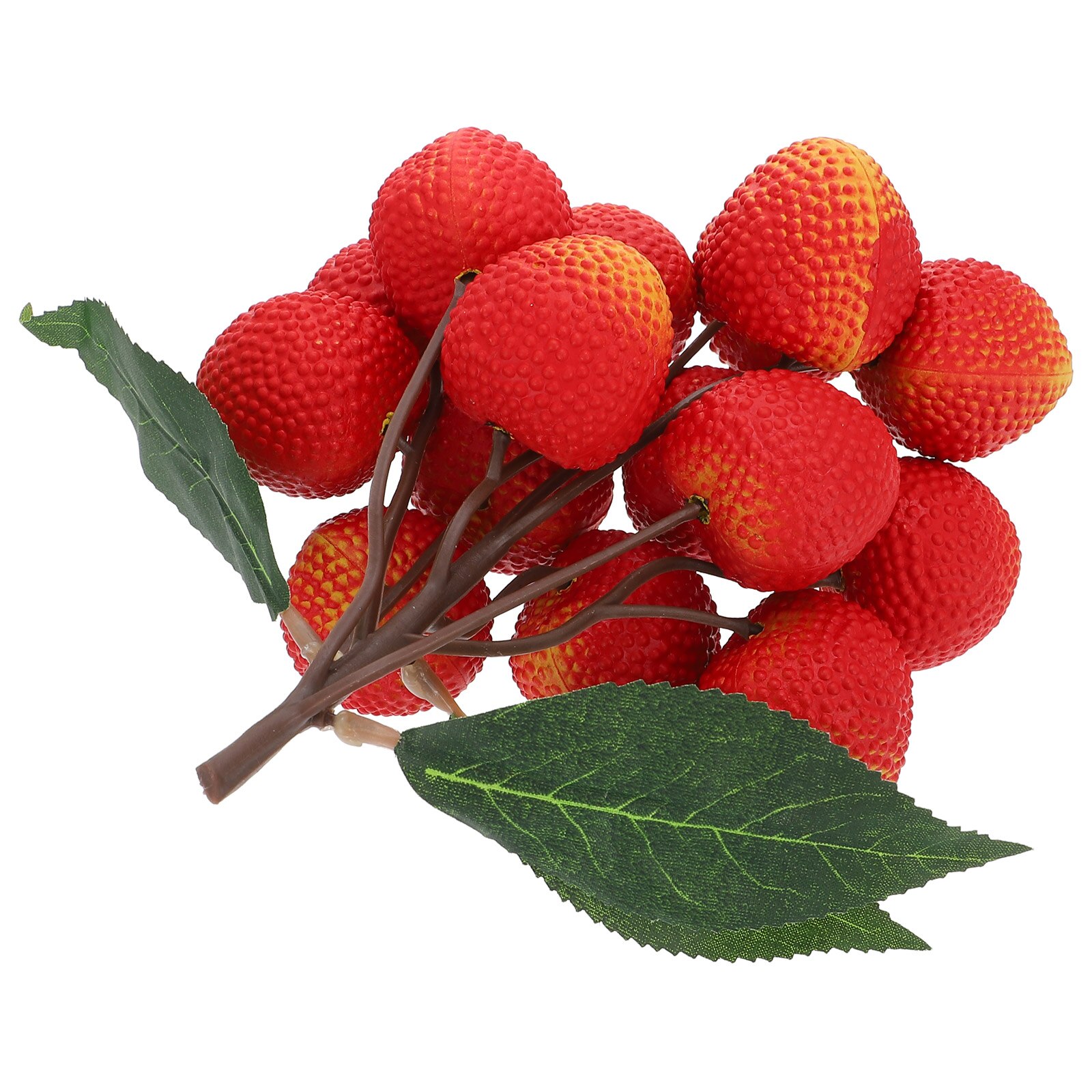 Simulation Fruit Model Vivid Scene Photography Prop Funny Fruit Model Plaything: Red