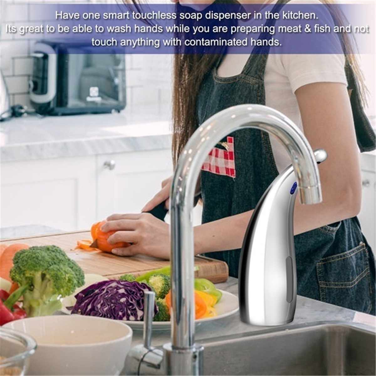Soap Dispenser Touchless Automatic Sensor Liquid Soap Dispenser Motion For Home Kitchen Bathroom Accessories Soap Dispenser