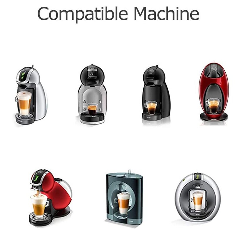 Reusable Coffee Pods Adapter Converter Holder for Nespresso Gusto Brewers