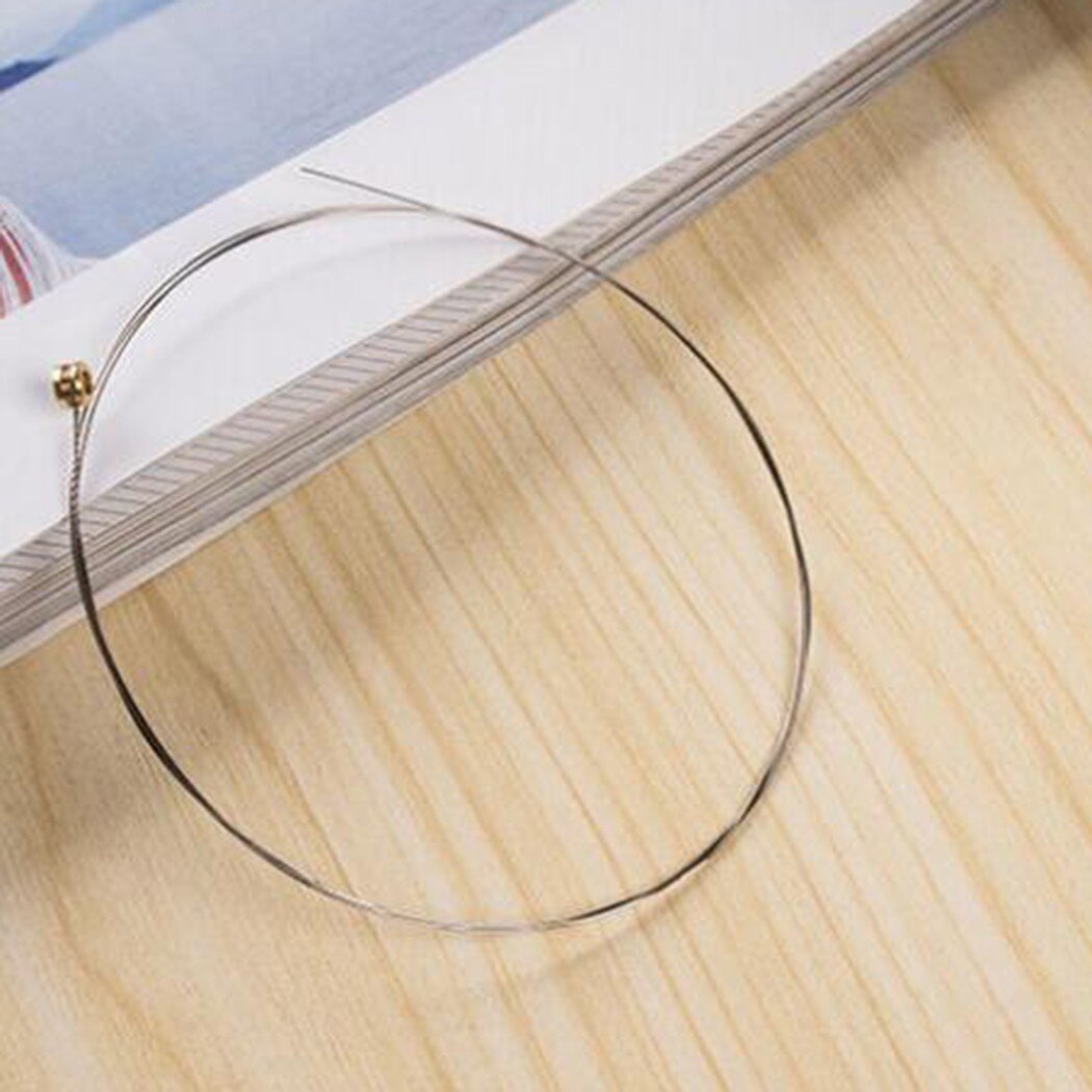 5 Pcs Single Guitar Strings Acoustic Folk Guitars Top 1st E Plain Steel Gauges 012 Replacement Musical Instrument Accessory