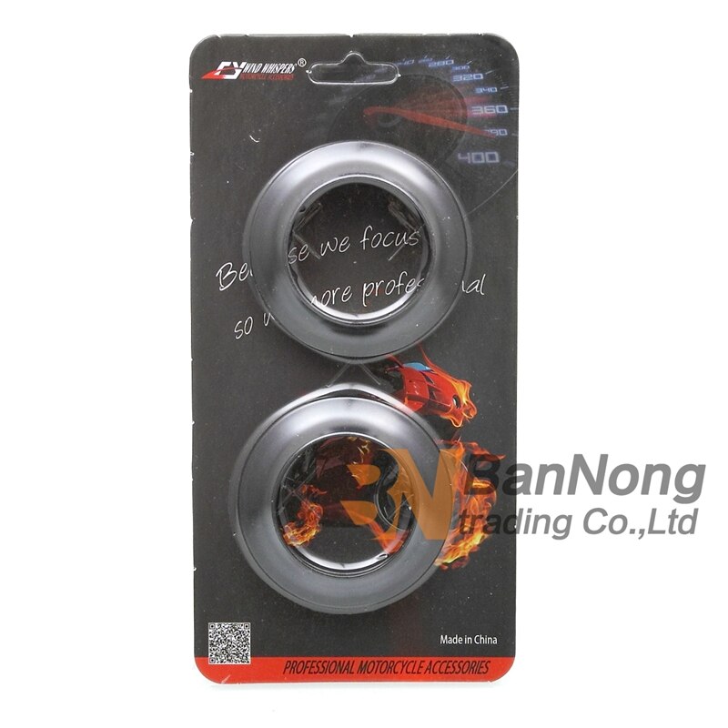 Forcella anteriore Ammortizzatore paraolio Della Polvere di copertura per Suzuki GSX600F Katana 600 750 GSXR600/750 SFV650 Gladius SV650 VL800 intruso 1400 S83: olio foca copertina