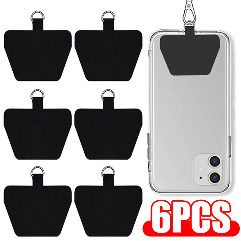 Joint de lanière d'attache solide universel pour remplacement de téléphone portable, sangle de suspension, cordon de serrage, anneau métallique, languette de corde