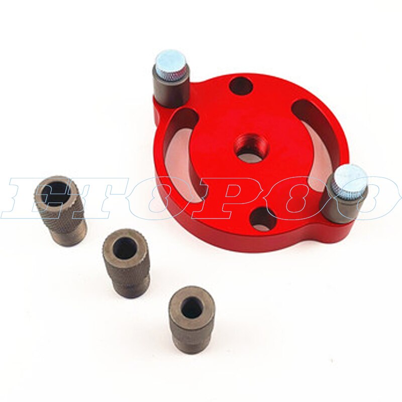 Woodworking Pocket Hole Jig 6/8/10mm Self-centering Vertical Doweling Jig Drill Guide for Locator Hole Puncher Carpentry Tools: Beige