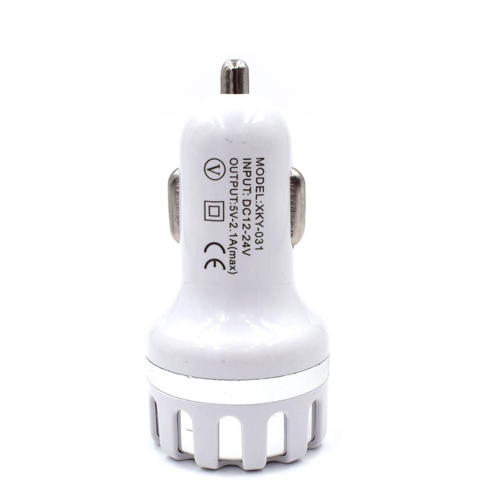 Multi-funktionale LED Dual USB Port 5V 2,1 EINE Schnelle Auto Ladegerät Adapter für iPhone Samsung Huawei Xiaomi auto Telefon Ladegerät: Es