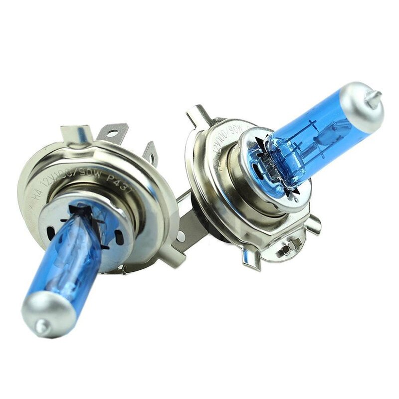 Bombilla de haz de luz HID bi-xenón, superblanca, H4, 55W, DC12V, alta potencia, bajo consumo, 6000K, piezas de coche, 267644, 2 uds.