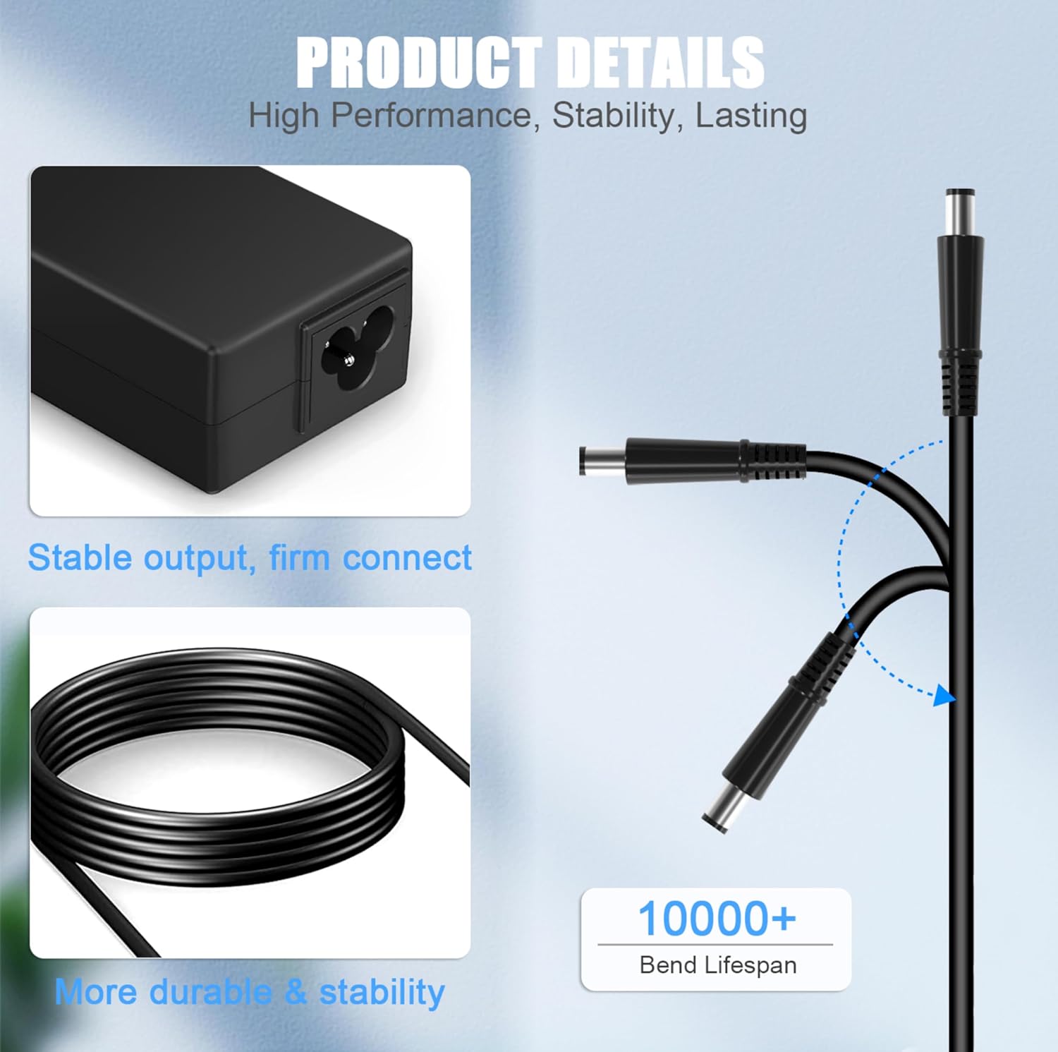 90W 65W Ac Adapter Laptop Charger for HP EliteDesk 705 800 G1 G2 G3 G4 G5 G6 Mini PC Desktop Computer;ProDesk 260 600 G1