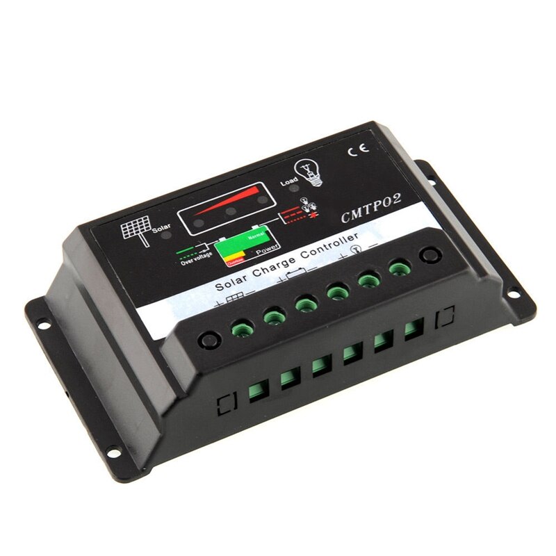 15A PWM Solar Panel Battery Regulator Charge Controller 12V 24V Auto Switch TSL