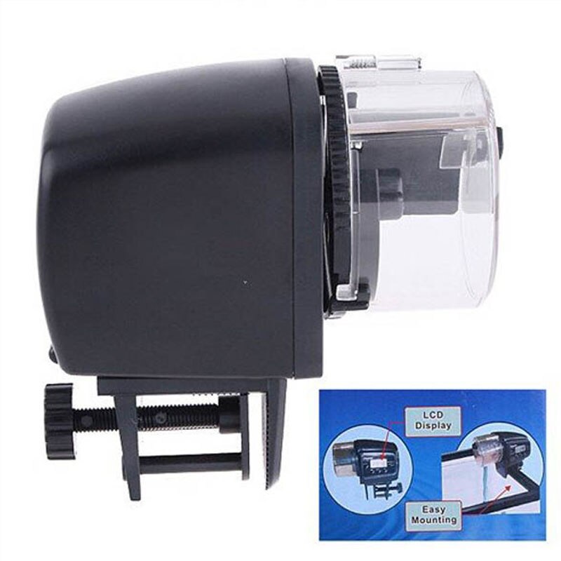 Adjustable automatic feeder Aquarium automatic feeder aquarium automatic feeding fish timing feeder Timer Auto Fish Tank Food