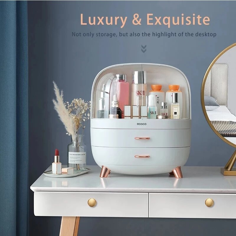 Duży wkład robić szuflady biżuteria polski paznokci pojemnik na kosmetyki ambona przechowywanie rozmaitości pudełka organizator na przybory robić makijażu przechowywanie kosmetyków