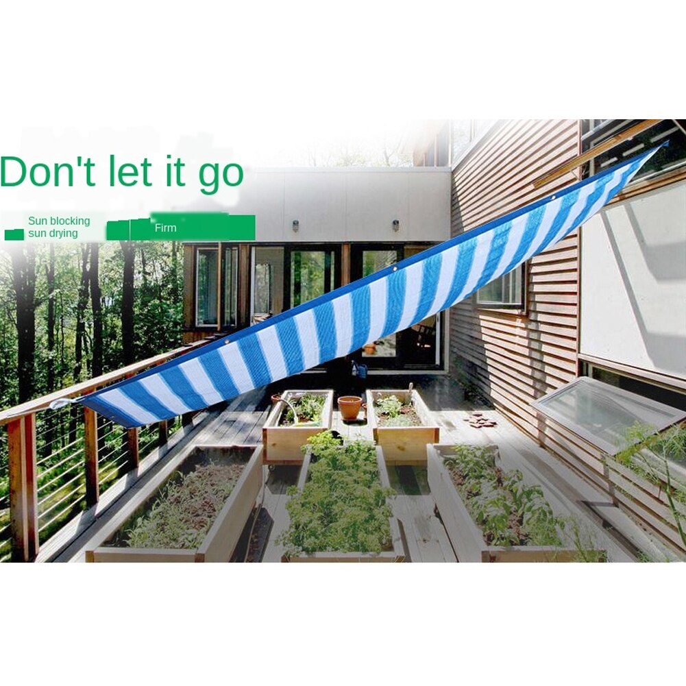 2x3m Permeable Cloth Greenhouse Home Pergola With Grommets Patio Canopy Succulent Plant Shade Cover Netting Mesh Sunblock HDPE