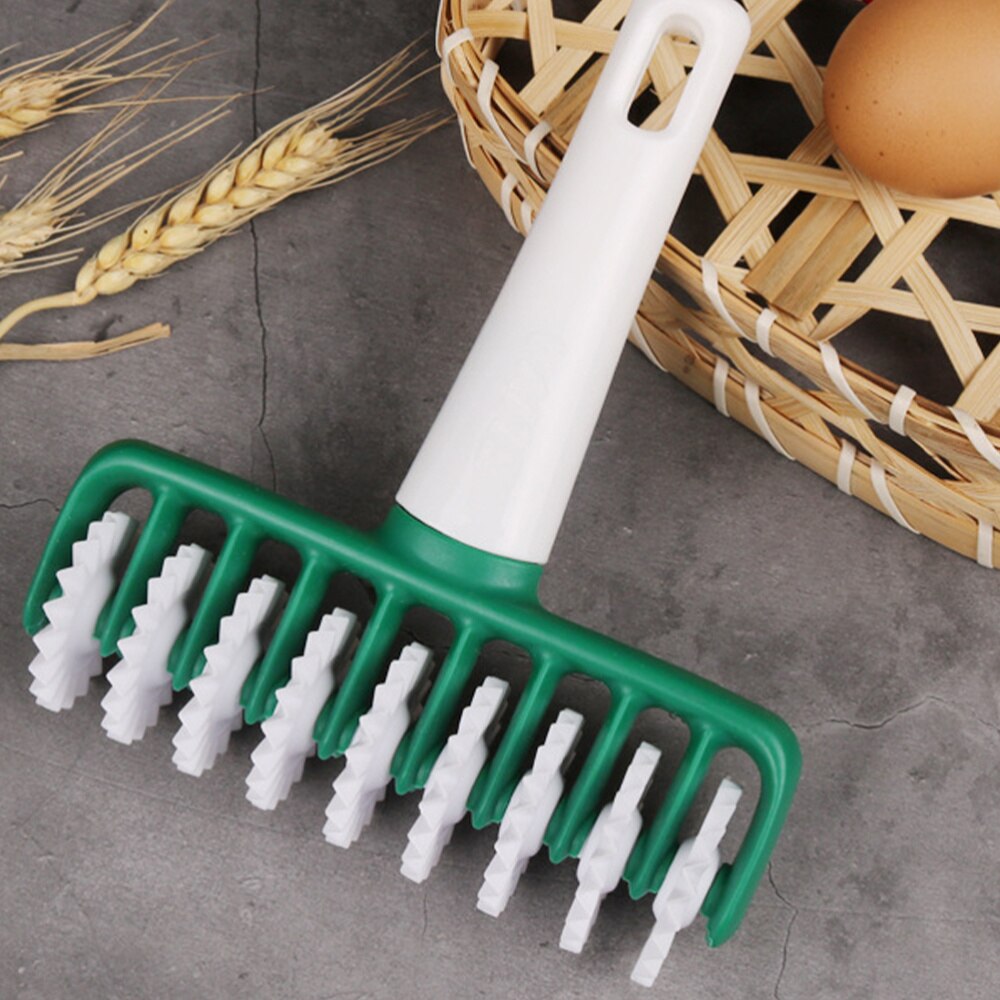 1PC Noodle Maker Manual Plastic Ruffle Blade Dough Cutter for Pastry