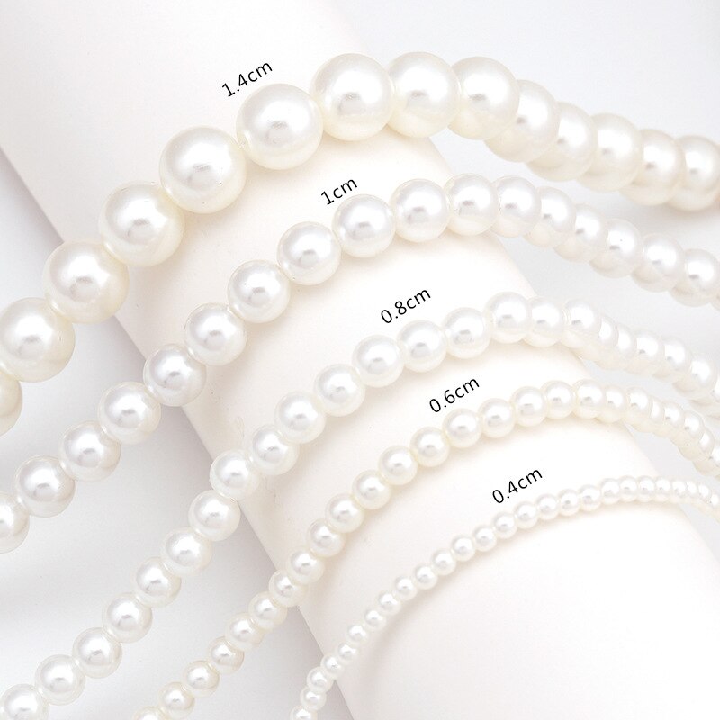 Witte Parel Kralen Choker Ketting Voor Vrouwen Wedding Meisje Vrouwelijke Kraag Kettingen Kralen Ketting Trendy Sieraden