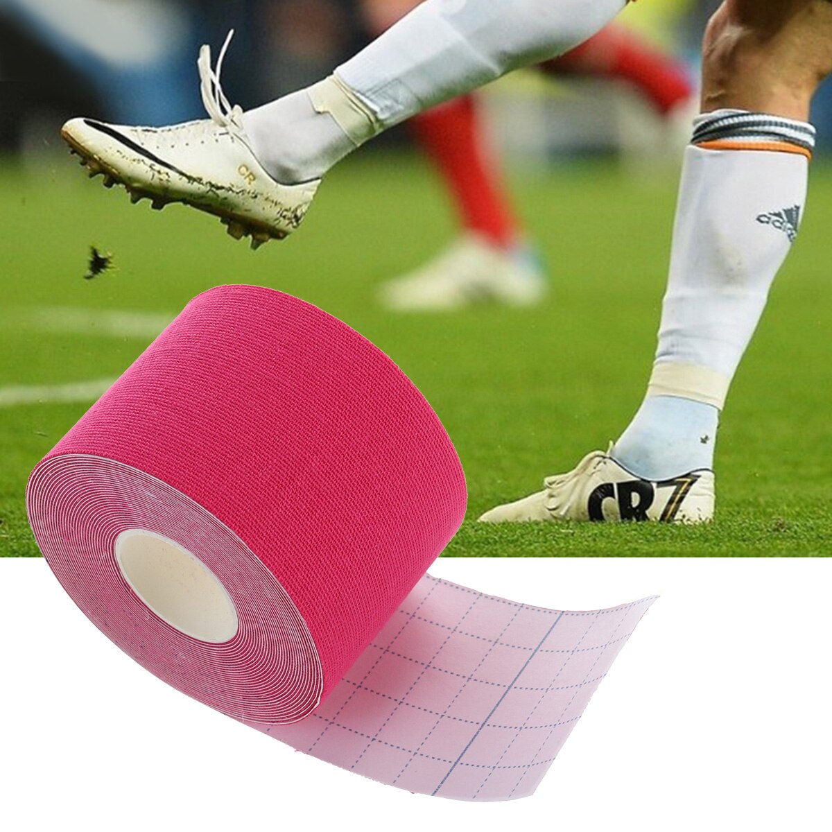 6 Kleuren Multifunctionele Elastische Sport Medische Bandage Garenloos Tape