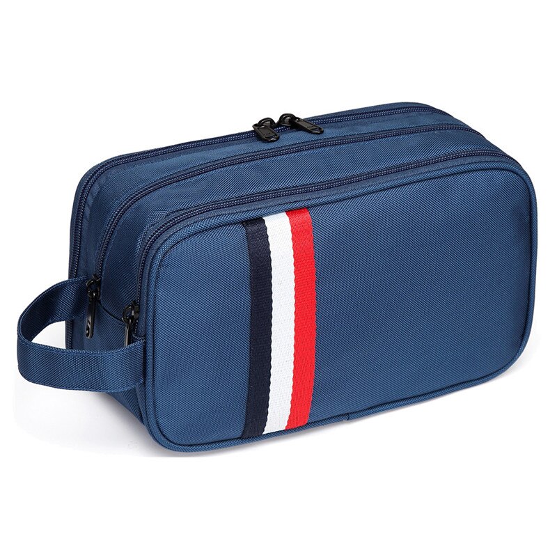 VASCHY Waterdichte Toilettas Mannen Vrouwen Reizen Opknoping Organizer Cosmetische Pouch Drie Compartimenten Dopp Kit