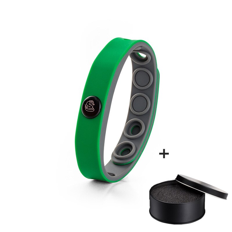 Pulseras de señal del zodiaco, pulsera de energía de iones negativos, turmalina de silicona, resistente al agua, Color de joyería,: Snake