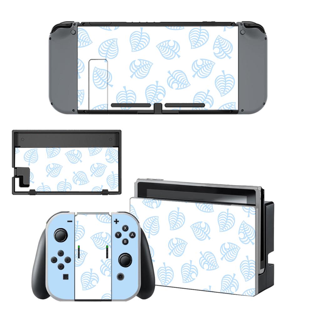 Animal Crossing Skin Sticker vinyl for Nintendo Switch sticker skin NS Console and Joy-Con Controllers: KYSNS0779