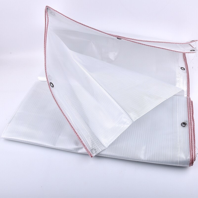 0.38mm genomskinliga pvc presenning husdjurshus täcke regntät trasa utomhus markis trädgård suckulenta växter håller värmen skuggning segel