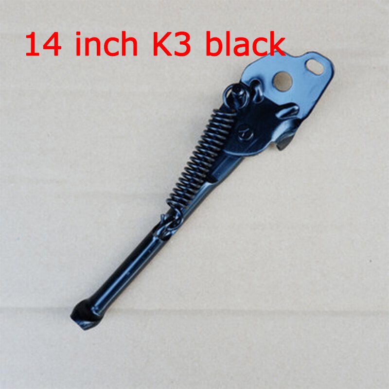 Soporte de bicicleta plegable K3 de 14/16 pulgadas para Dahon bya 412, soporte lateral, soporte de estacionamiento de aleación de aluminio ultra ligero para fnhon: 14inch K3 black