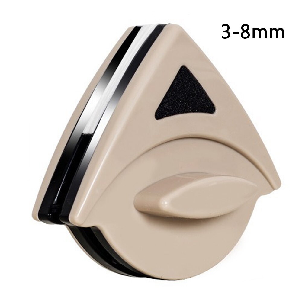 Magnetic Window Brush Glass Cleaner Tool Window Wipe Double Side Magnetic Glass Brush for Washing Household Cleaning Tool: A 3-8mm